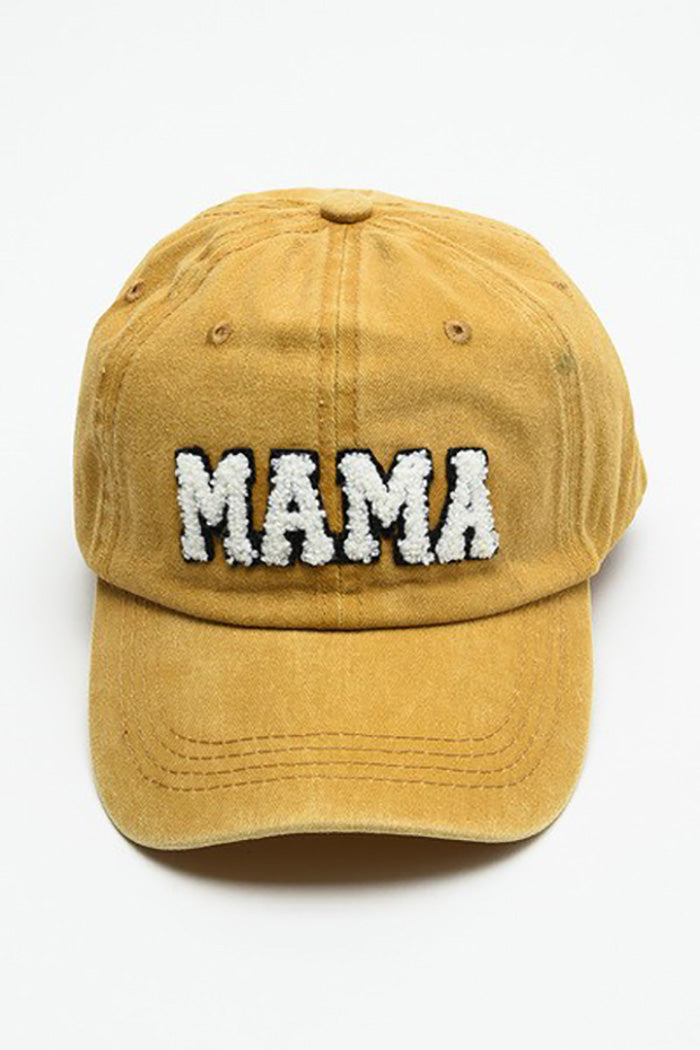 Classic Cap Mama Print Washed