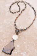 Glass Beads Convertible Necklace Bracelet