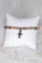Glass Beads Convertible Necklace Bracelet