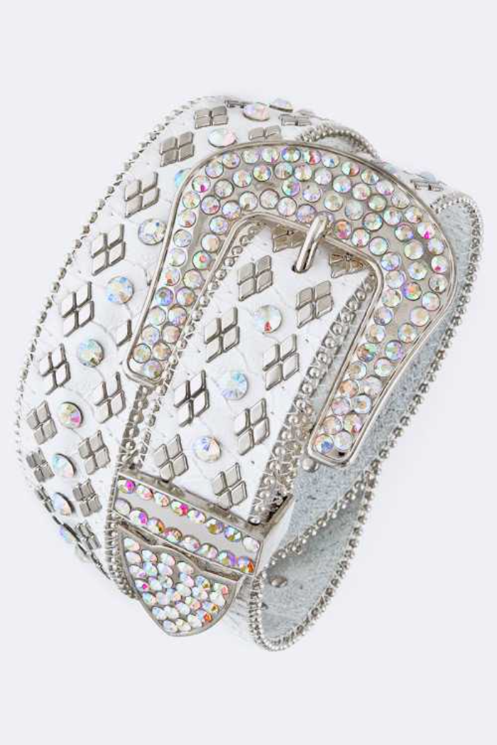 Crystal Studded Belt
