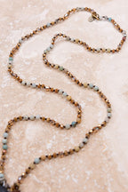 Beaded Natural Stones Necklace