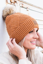 C.C Beanie  Pompom Hat