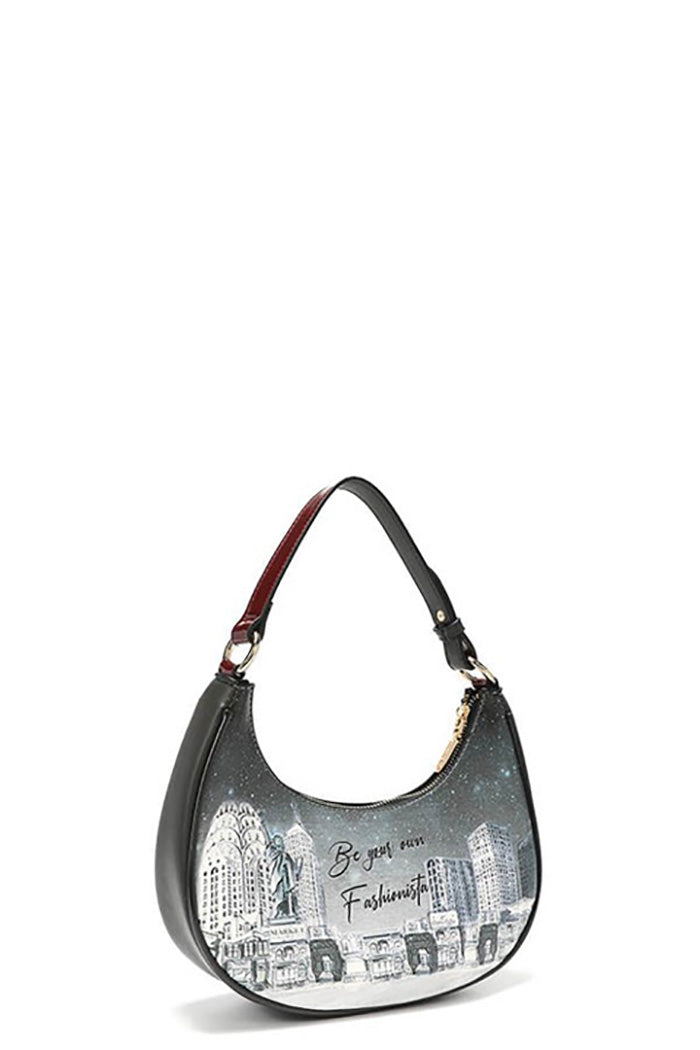 PEARL CHAIN LINK SHOULDER BAG