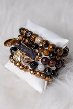 Ghana Bracelet Set Tiger Eye