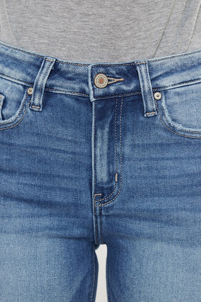 High Rise Ankle Skinny Jeans