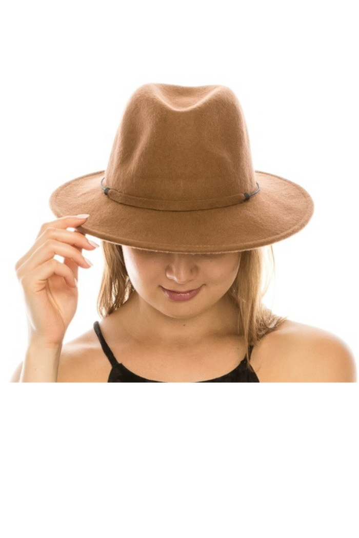 Wool Felt Panama Hat