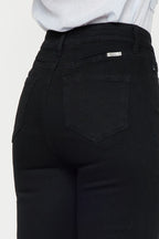 High Rise Button Fly Super Skinny Jeans