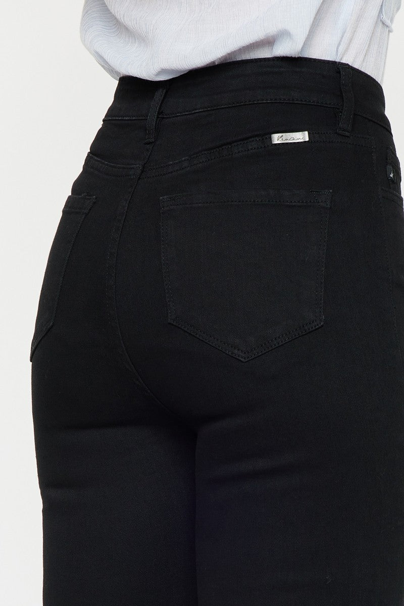 High Rise Button Fly Super Skinny Jeans