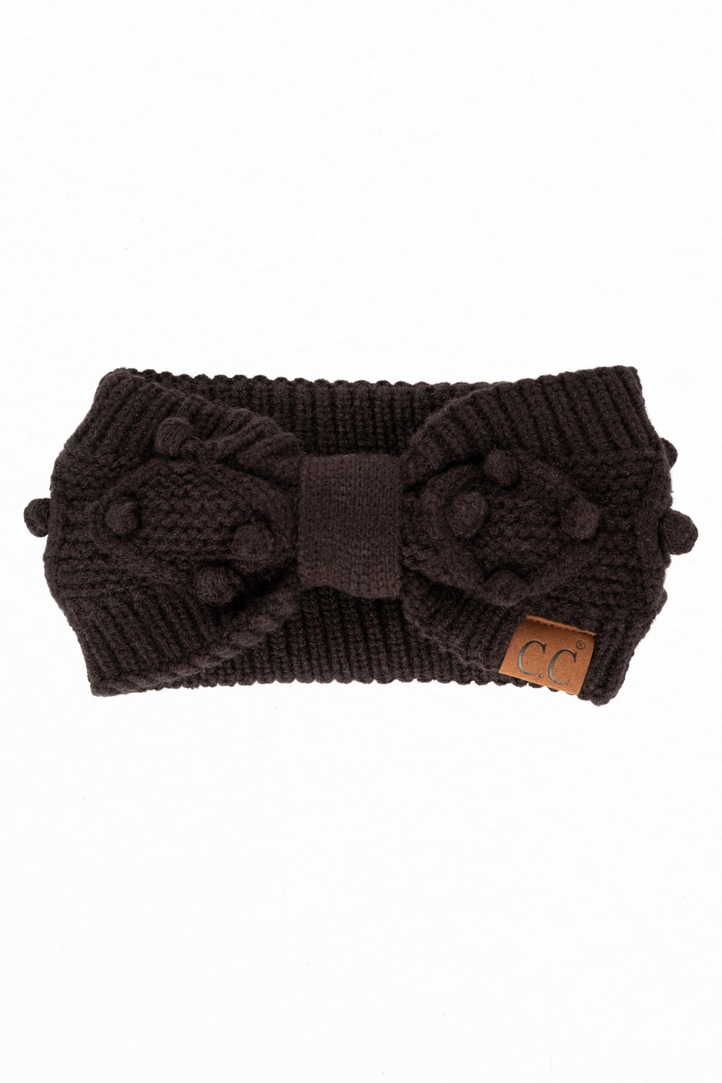 C.C Crafted Pom Detail Head Wrap