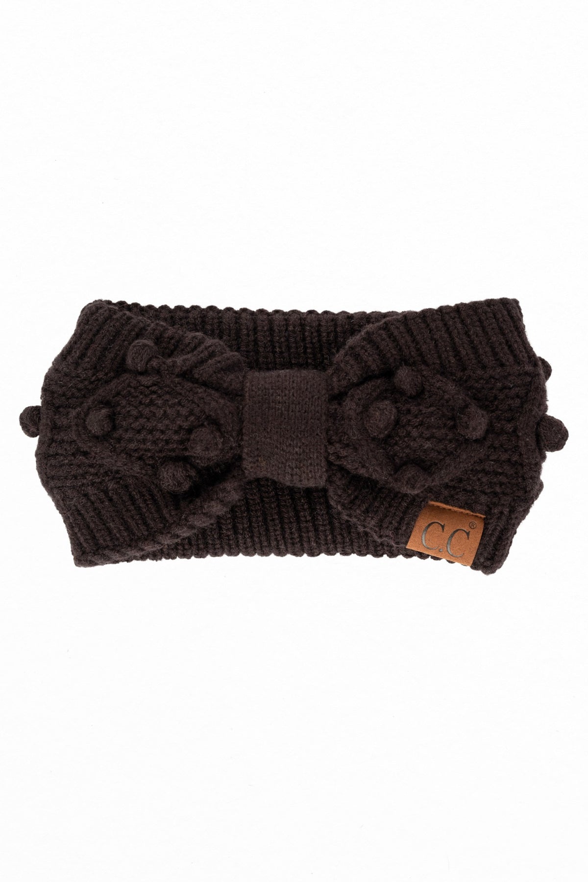 C.C Crafted Pom Detail Head Wrap