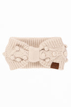 C.C Crafted Pom Detail Head Wrap