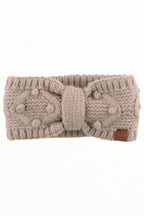 C.C Crafted Pom Detail Head Wrap