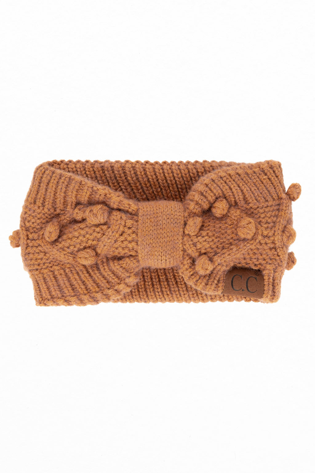 C.C Crafted Pom Detail Head Wrap