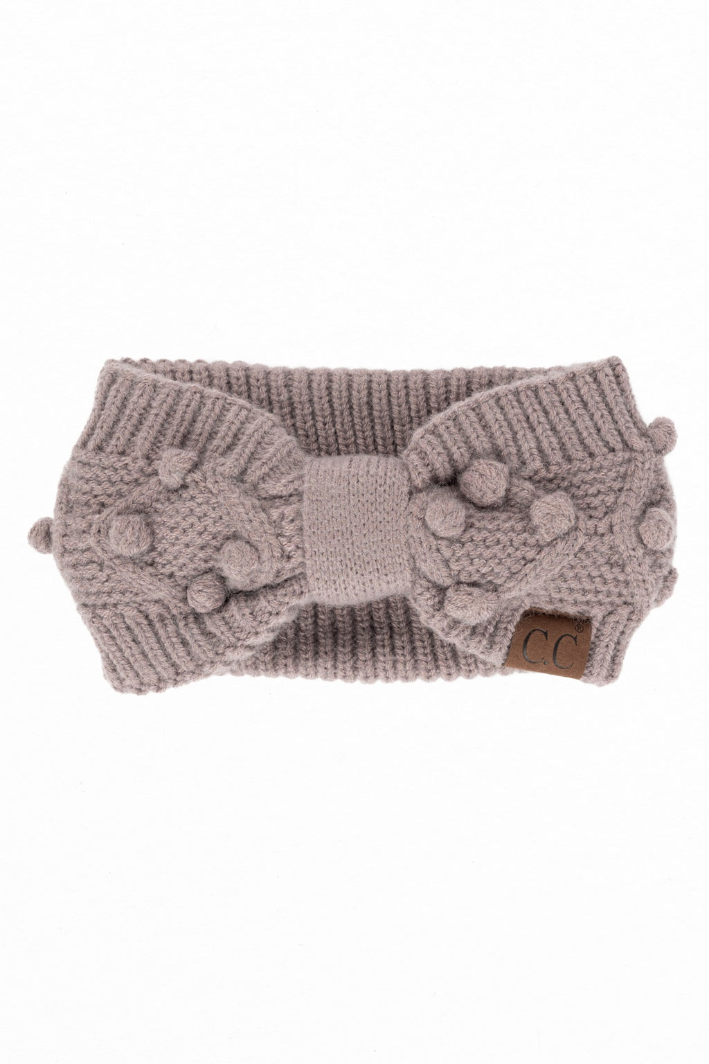 C.C Crafted Pom Detail Head Wrap