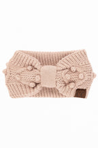 C.C Crafted Pom Detail Head Wrap