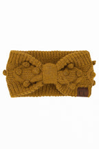 C.C Crafted Pom Detail Head Wrap