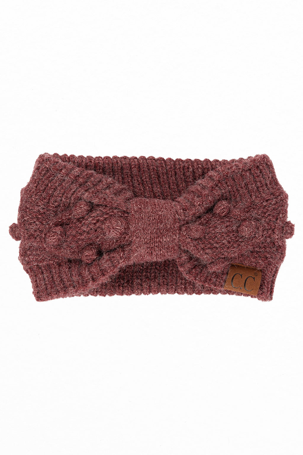C.C Crafted Pom Detail Head Wrap