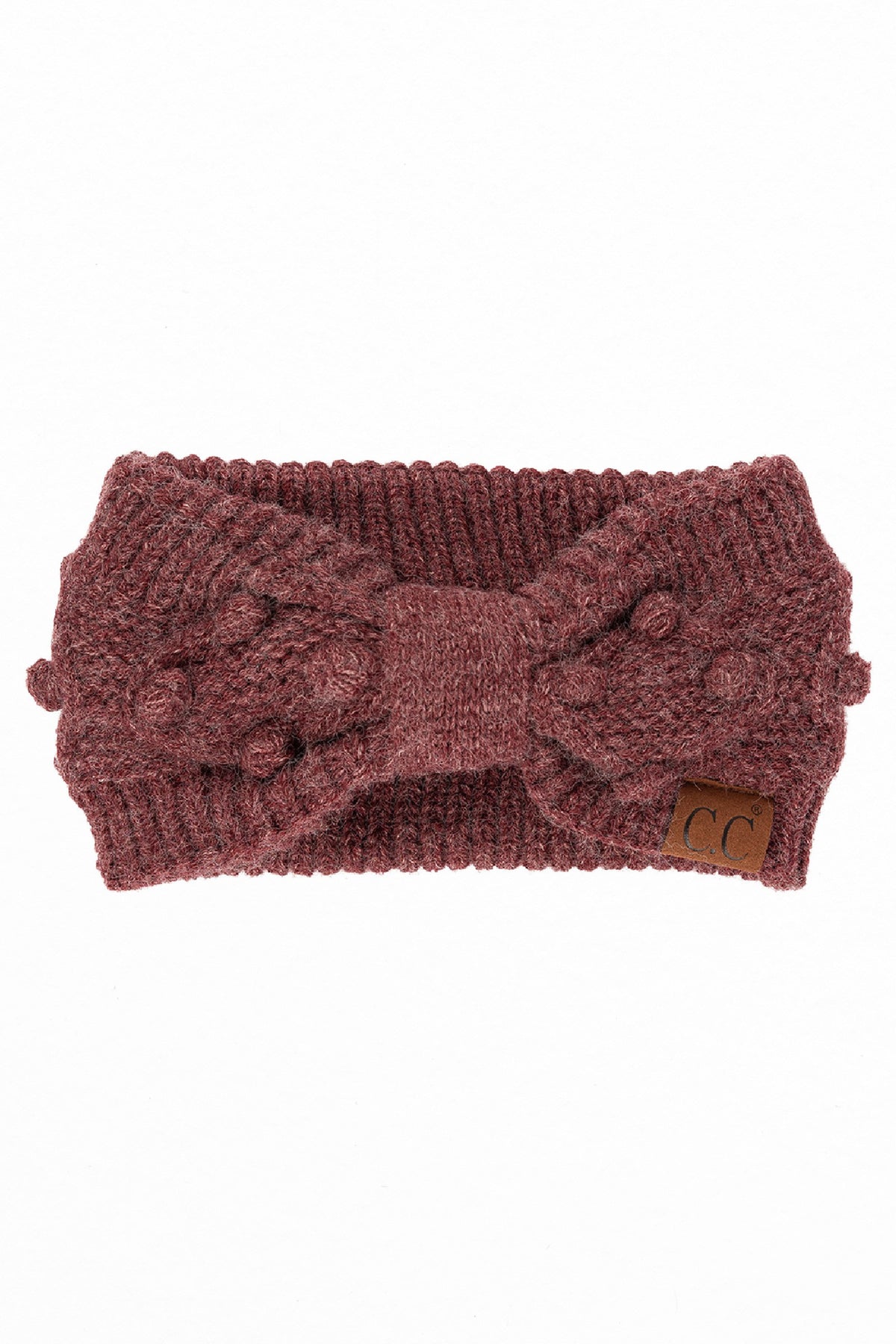 C.C Crafted Pom Detail Head Wrap