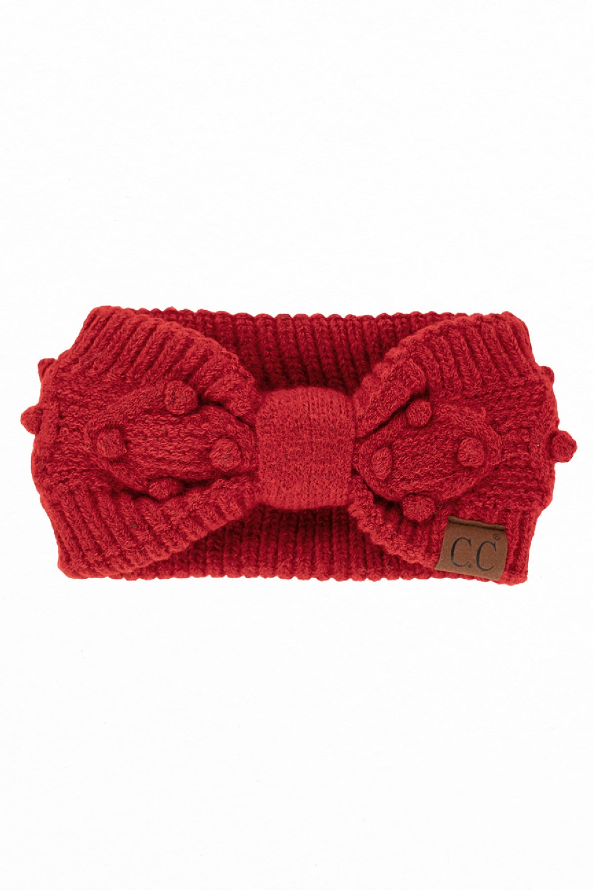 C.C Crafted Pom Detail Head Wrap