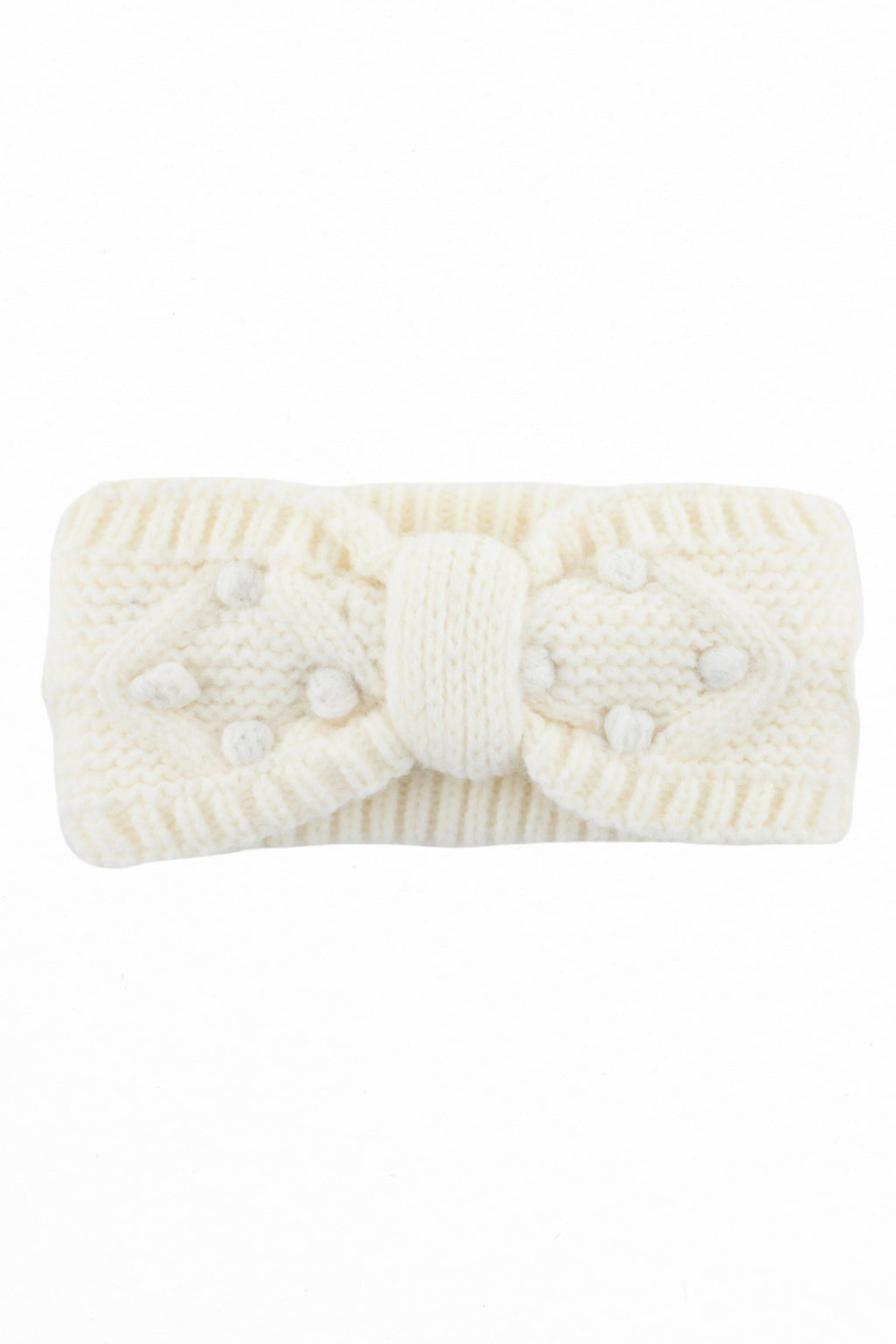 C.C Crafted Pom Detail Head Wrap