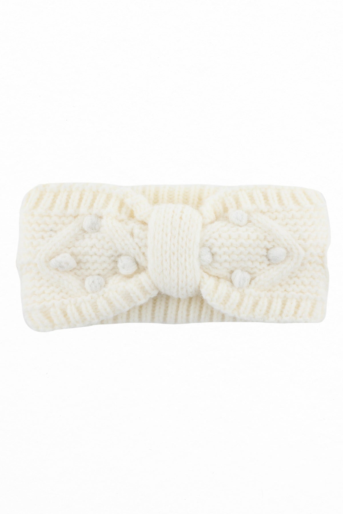 C.C Crafted Pom Detail Head Wrap