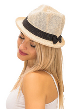 Sequins Embellished Fedora