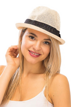 Sequins Embellished Fedora