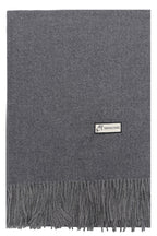 Oversized Fuzzy Faux Cashmere Oblong Wrap