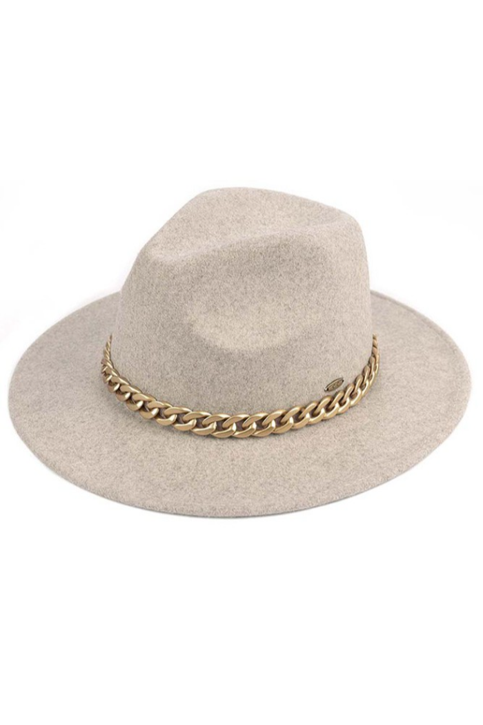 C.C Vegan Felt Panama Hat