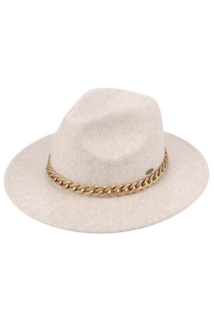 C.C Vegan Felt Panama Hat