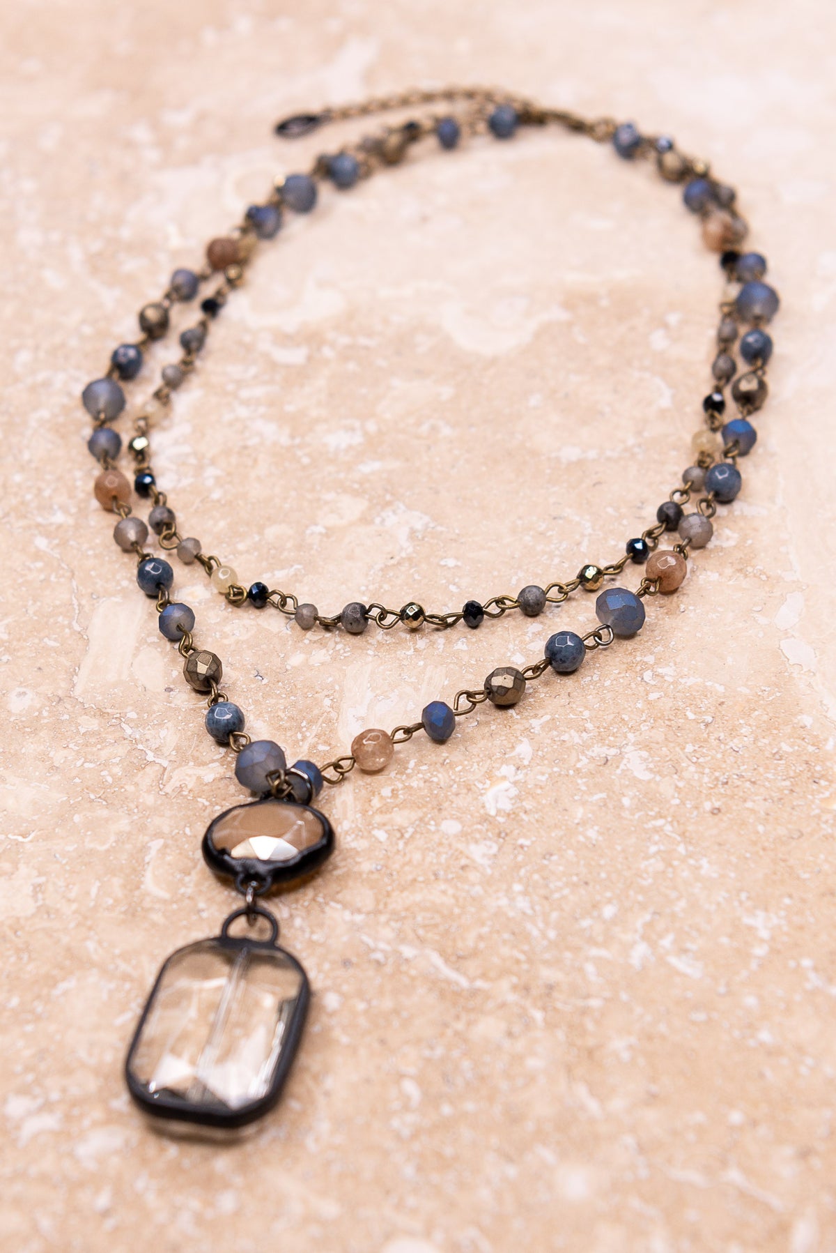 Double Layer Chain Link Necklace