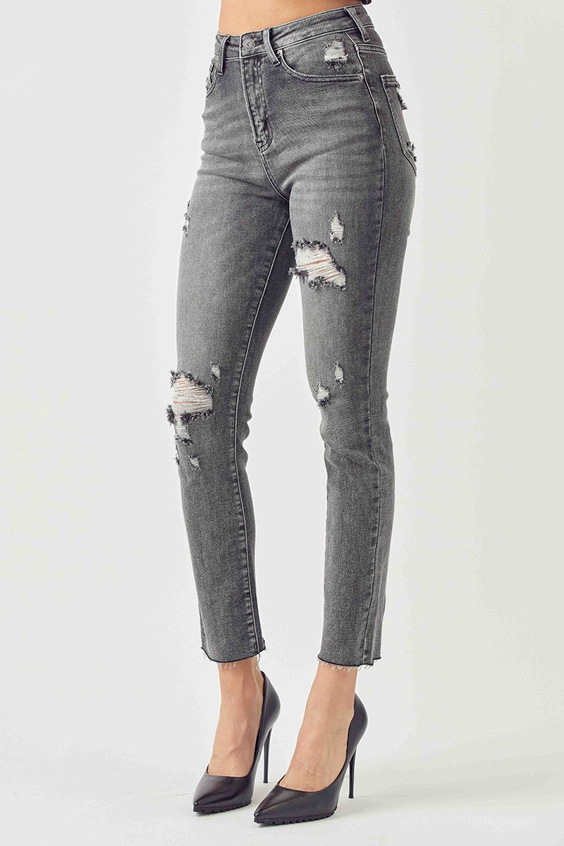 High Rise Relax Fit Skinny