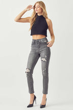 High Rise Relax Fit Skinny