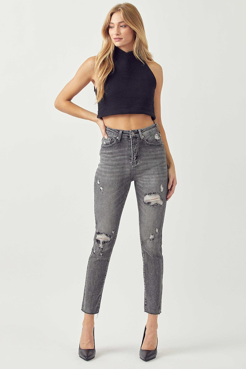 High Rise Relax Fit Skinny