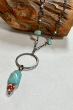 Amazonite Stone Beads Necklace