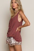 Twisted Sleeveless Top