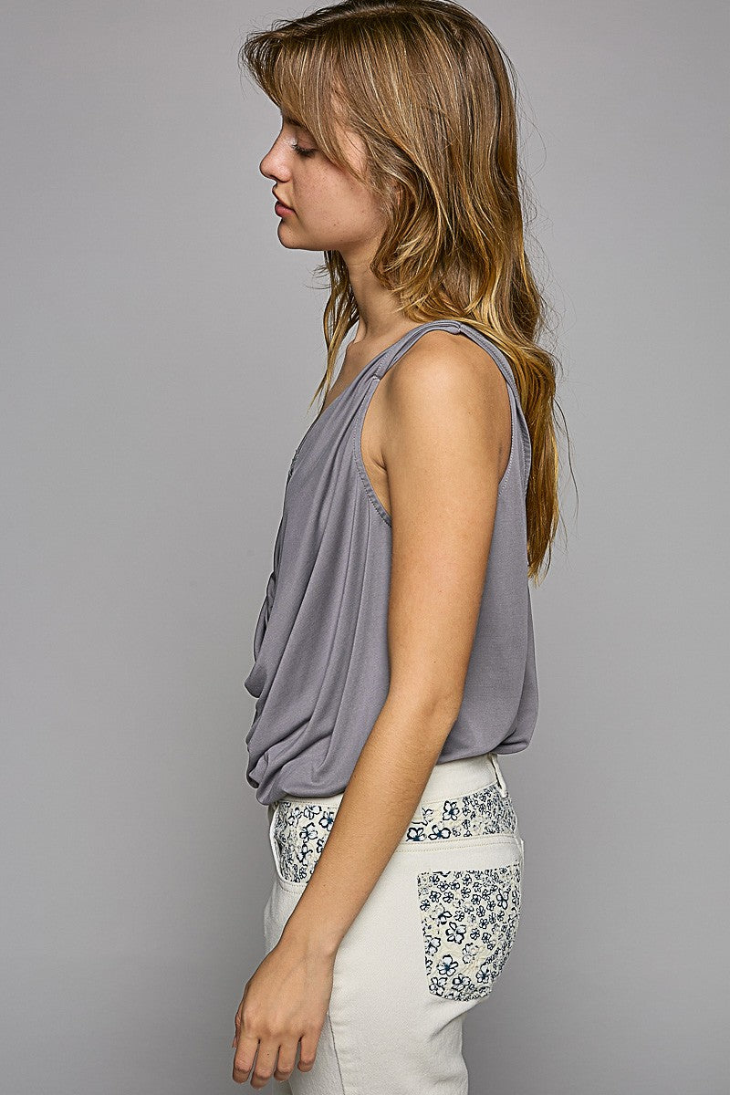 Twisted Sleeveless Top