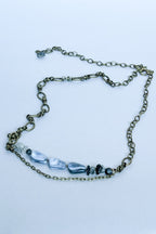 Bronze Chain Belt Stone Beading