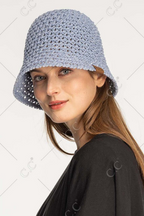 C.C Solid Knit Bucket Hat