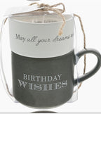 Birthday - Stacking Mug and Candle Set