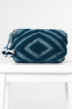 Diamond Motif Makeup Bag