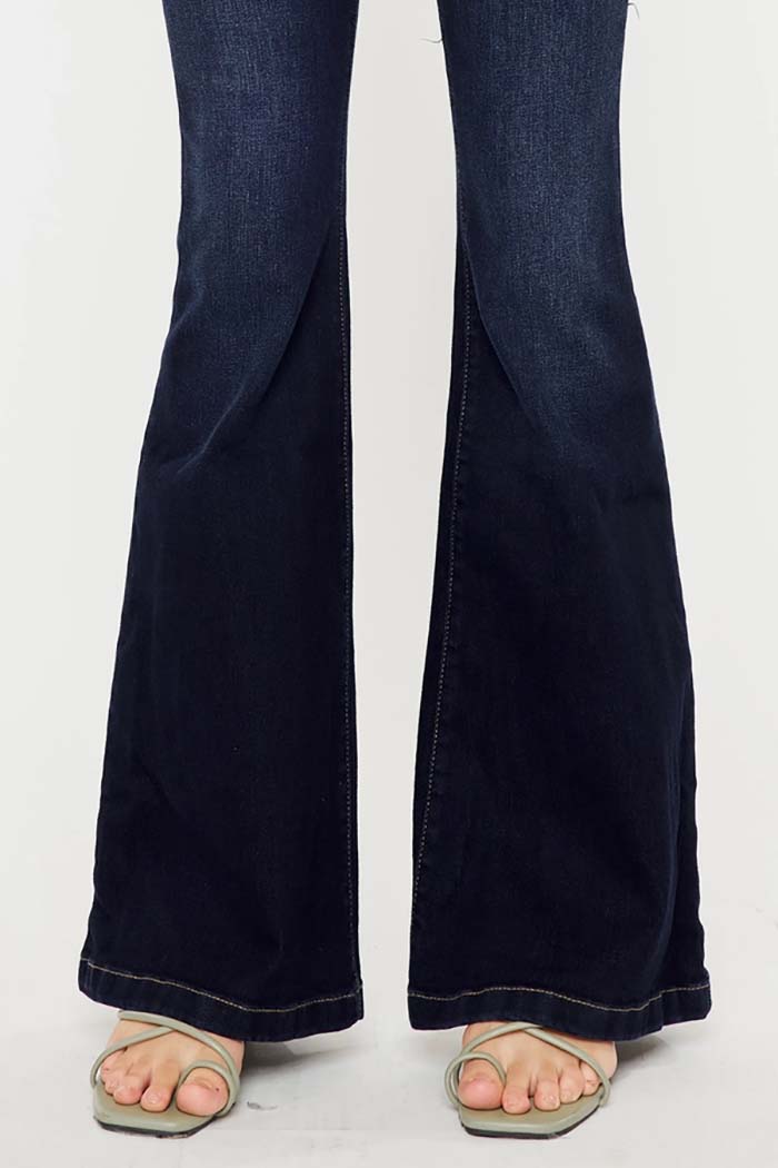 High Rise Super Flare Jeans