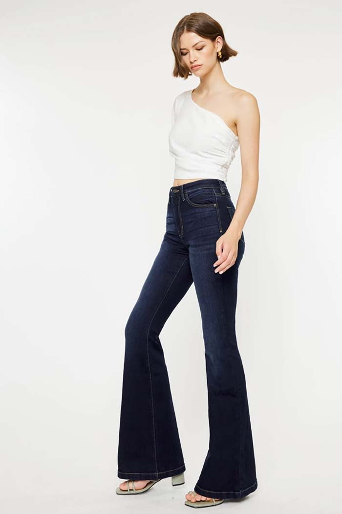 High Rise Super Flare Jeans