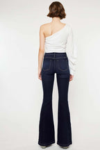 High Rise Super Flare Jeans