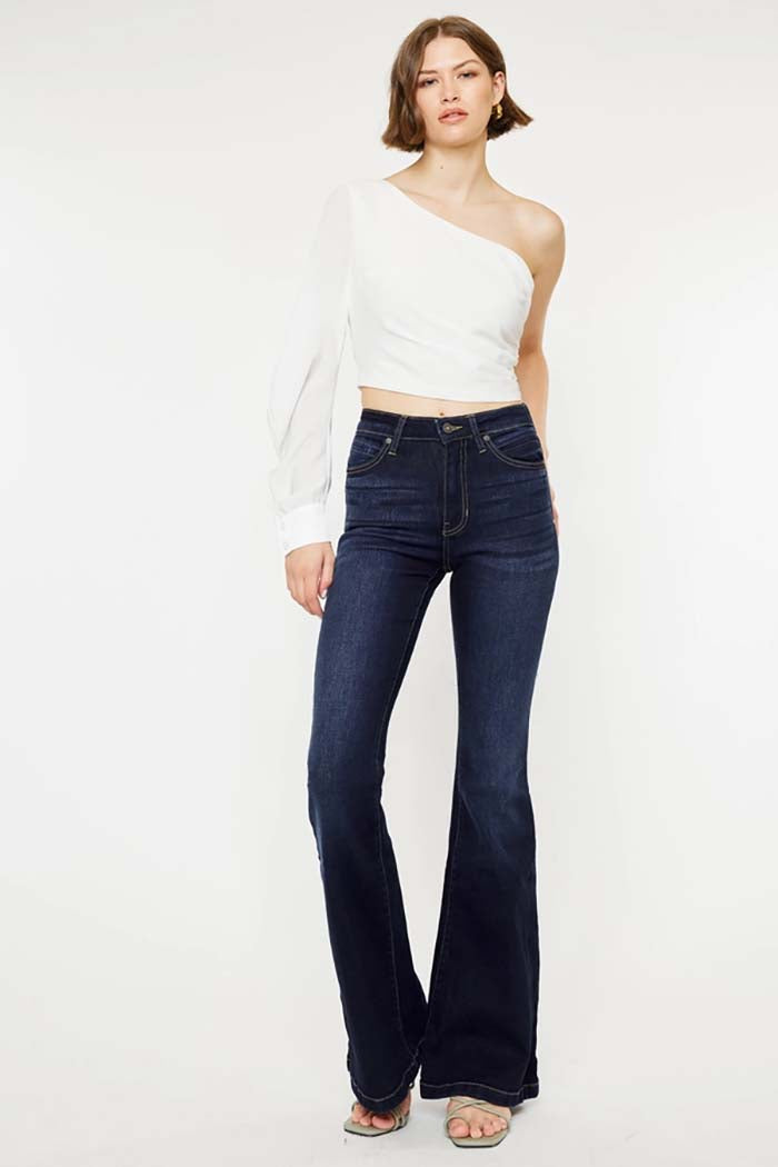 High Rise Super Flare Jeans