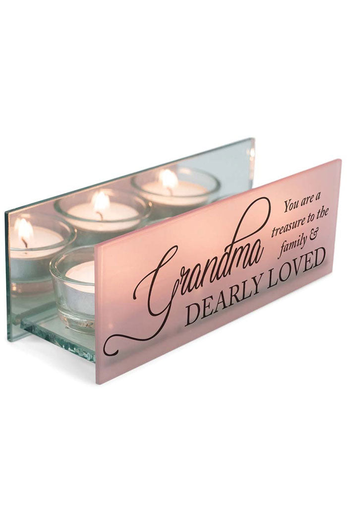 Glass Tealight Candles Holder