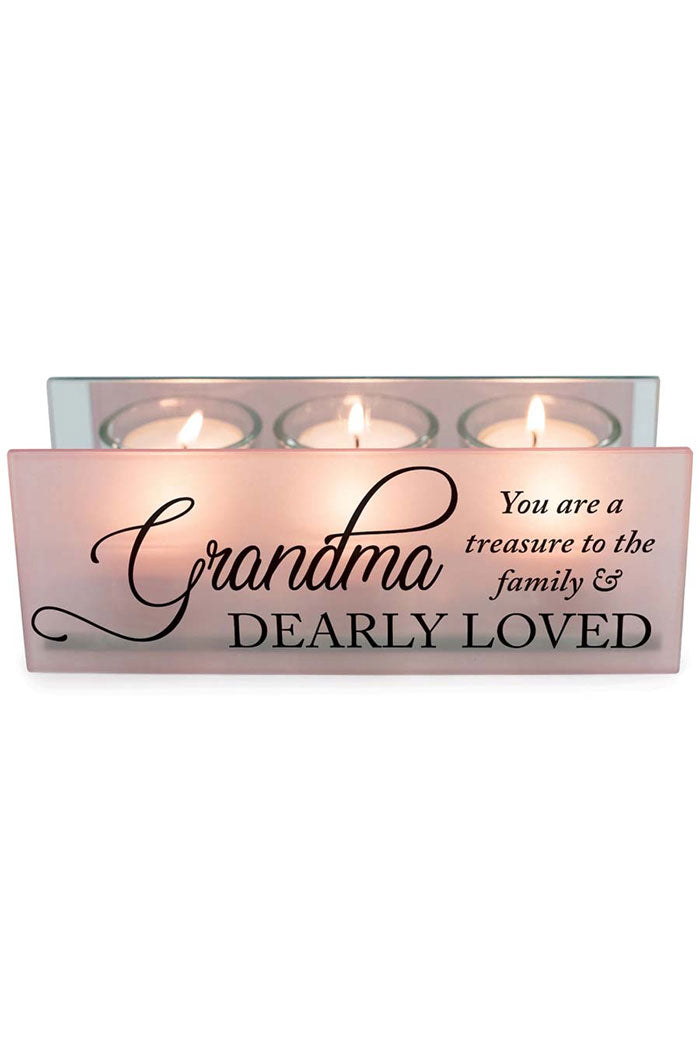 Glass Tealight Candles Holder