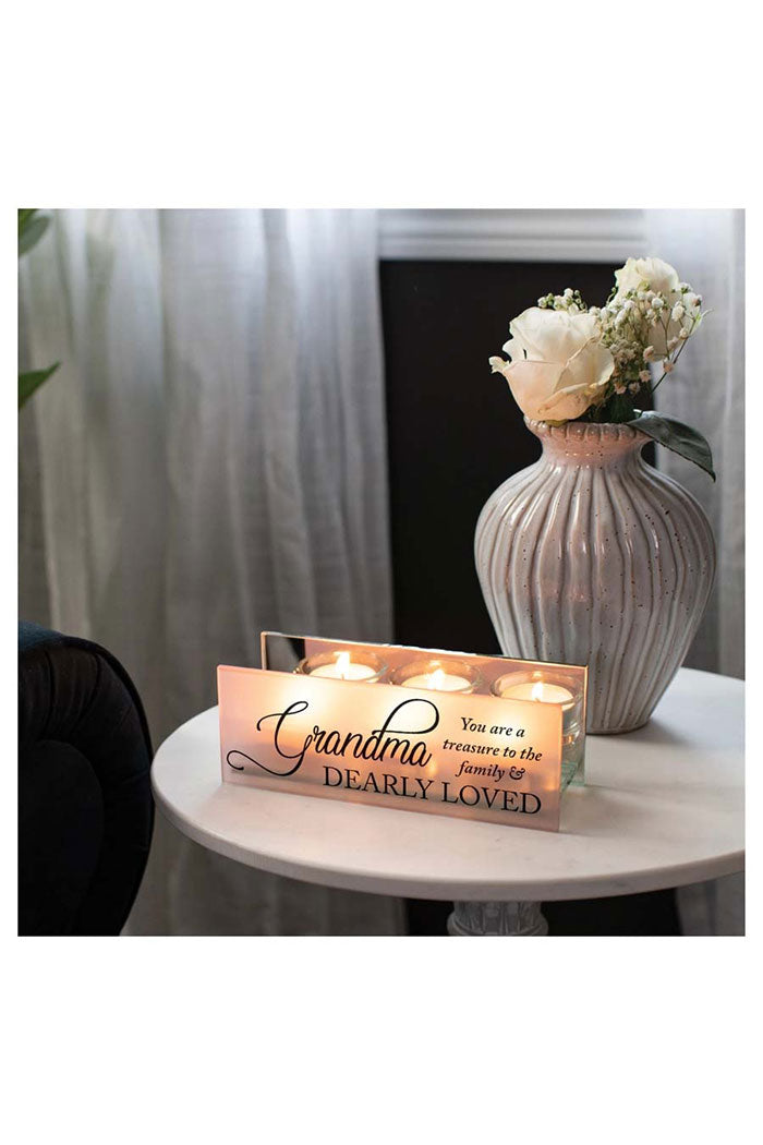 Glass Tealight Candles Holder