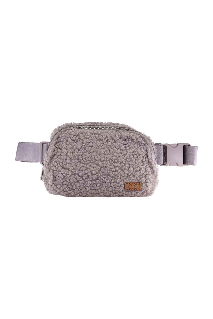 C.C Women's Sherpa Belt Bag