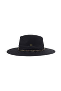 Chain and Pleated Band C.C Hat